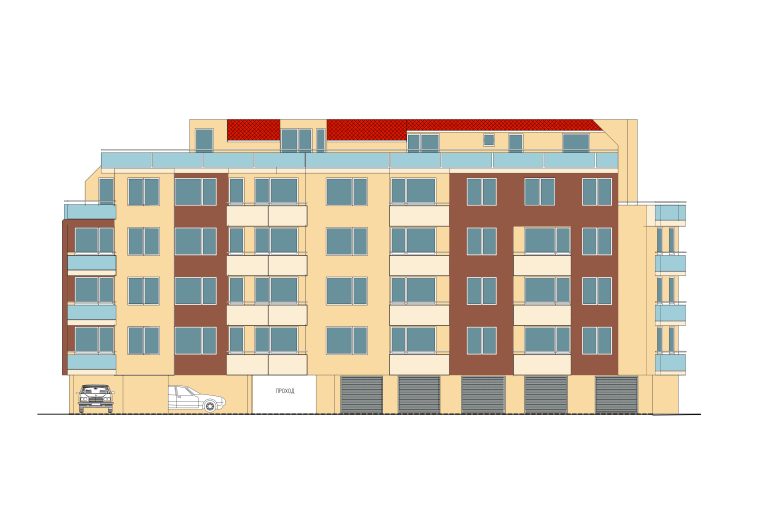 3-bedroom apartment in Central Lyulin